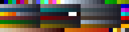 The base palette of colors most Arena images use. Each image contains a single reference point per pixel to this file rather then the using the standard 3 numbers ranging individually 0 to 256.