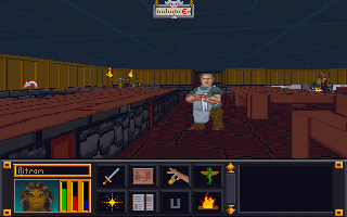 Floors darkened to not match the tables and added minor definition to the ceiling