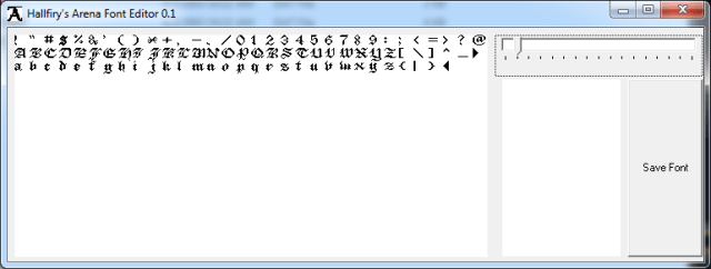 Hallfiry's Arena Modding Suite