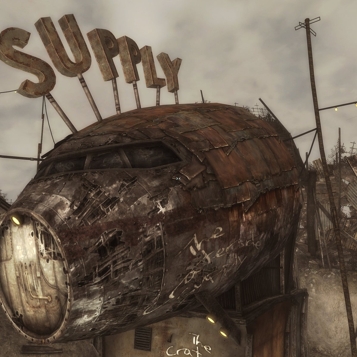 Wait, the city is built from a crashed&nbsp;plane?!